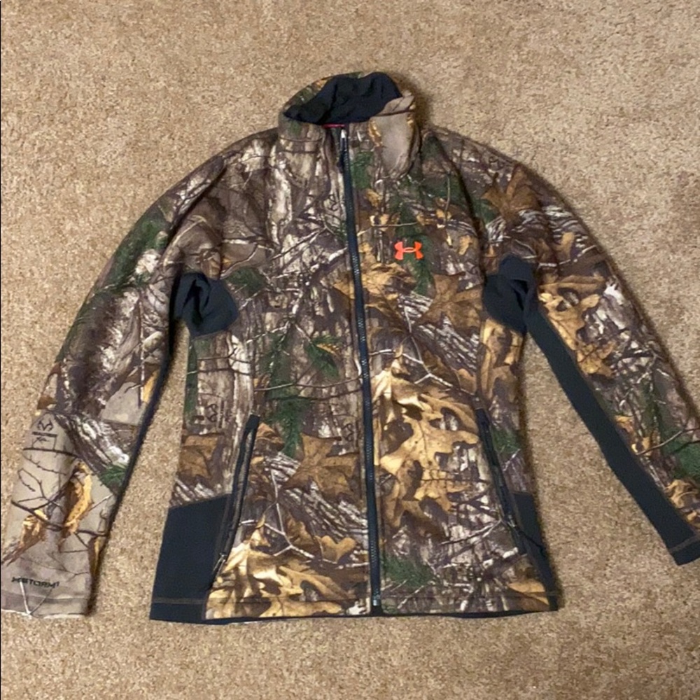 Under armour camo coat
